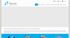 Desktop Screenshot of naurexgroup.com